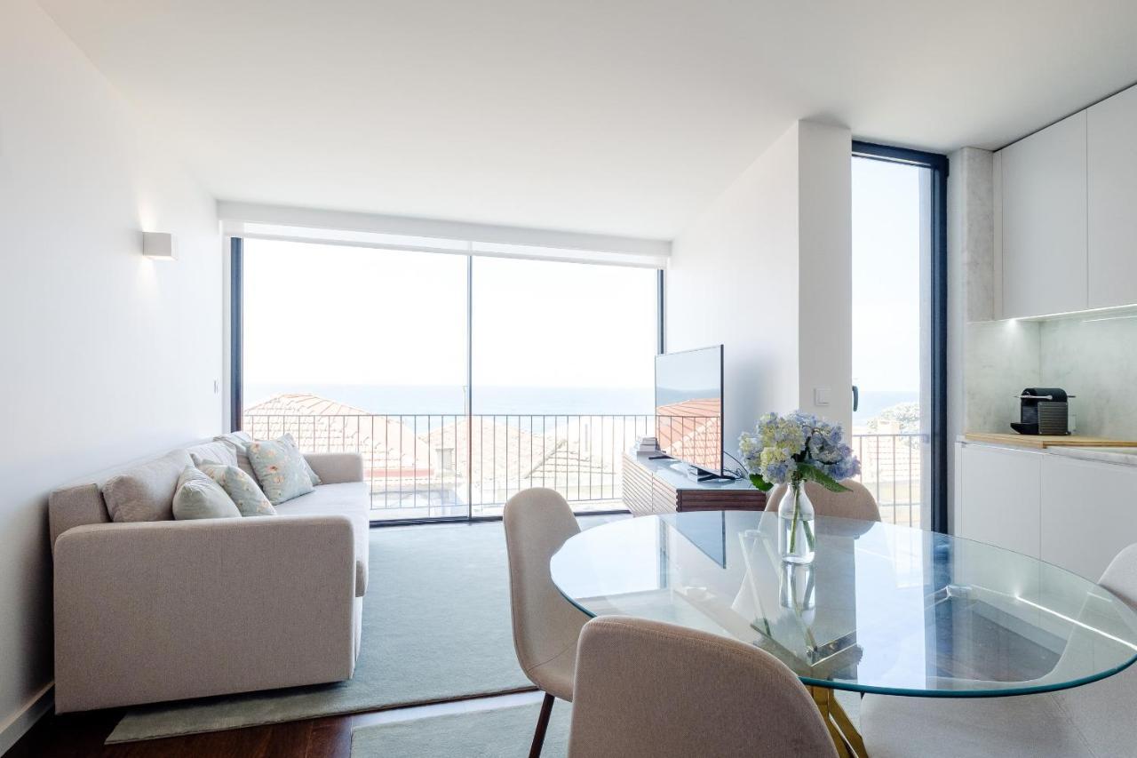 Boutique Rentals- Bliss By The Sea Apt- Ocean Views In Foz Beach Porto Luaran gambar